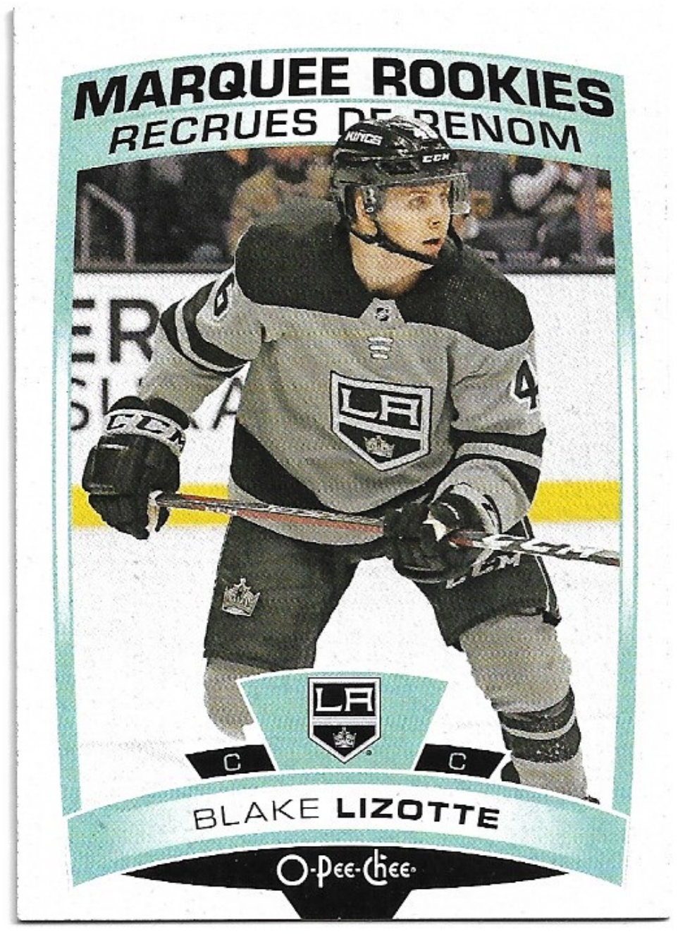 Marquee Rookies BLAKE LIZOTTE 19-20 UD O-Pee-Chee OPC