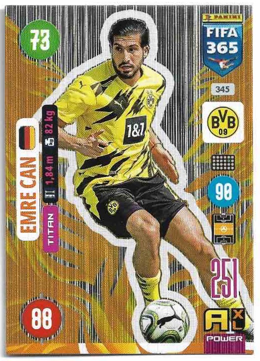 Titan EMRE CAN 2021 Panini FIFA 365