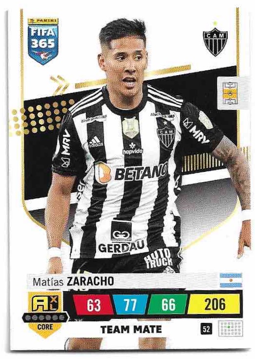 MATIAS ZARACHO 2023 Panini FIFA 365