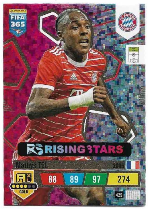 Rising Stars MATHYS TEL 2023 Panini FIFA 365