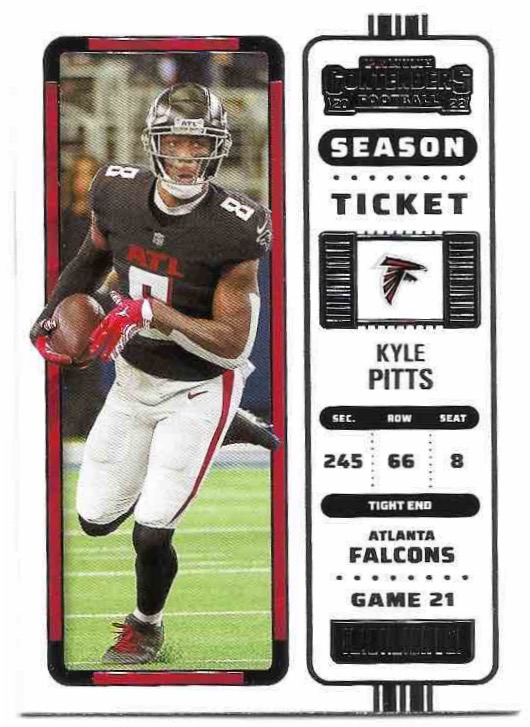 KYLE PITTS 2022 Panini Contenders Football