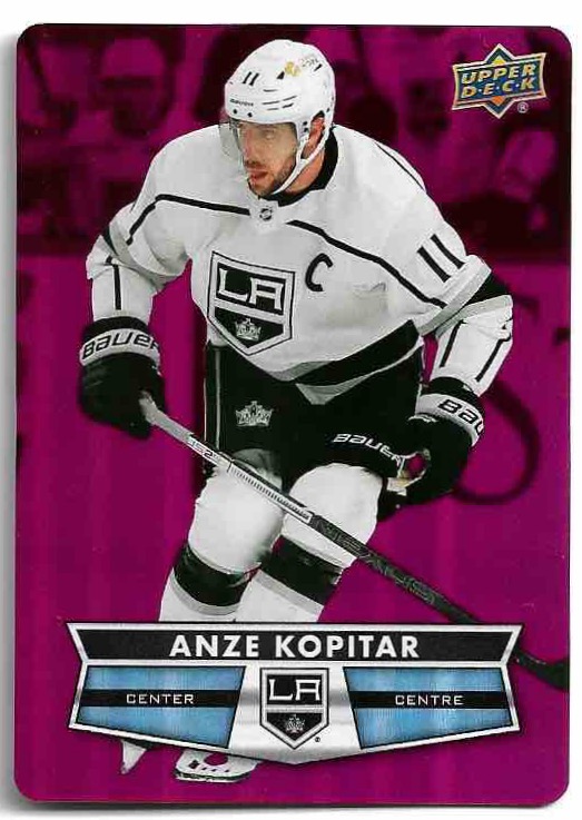 Red Die-Cut ANZE KOPITAR 21-22 Tim Hortons Collector's Series