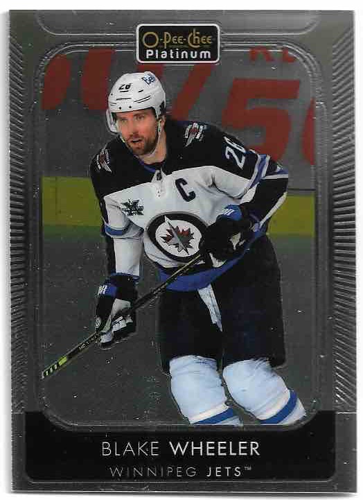 BLAKE WHEELER 21-22 UD O-Pee-Chee OPC Platinum