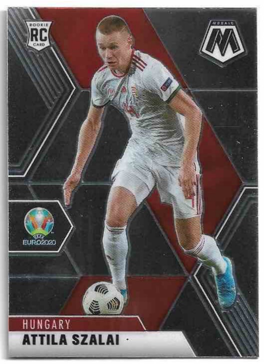 Rookie ATTILA SZALAI 2021 Panini Mosaic UEFA Euro Soccer