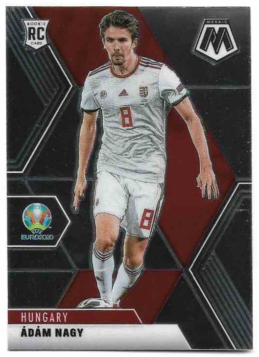 Rookie ADAM NAGY 2021 Panini Mosaic UEFA Euro Soccer