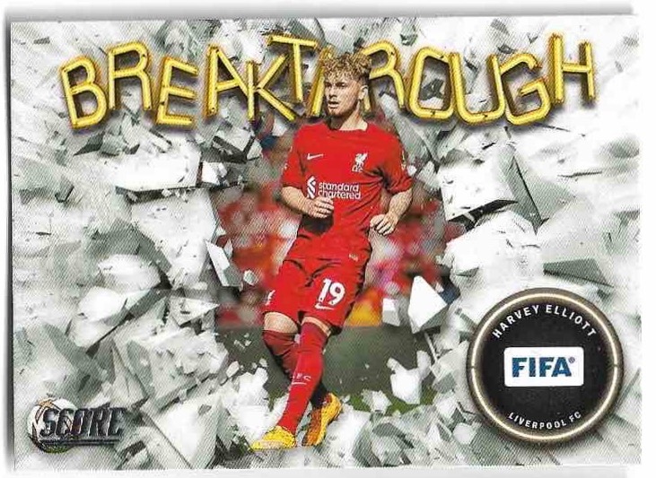 Breaktrough HARVEY ELLIOTT 22-23 Panini Score Fifa