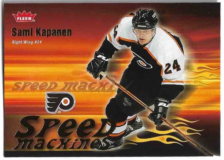Speed Machines SAMI KAPANEN 06-07 Fleer Hockey