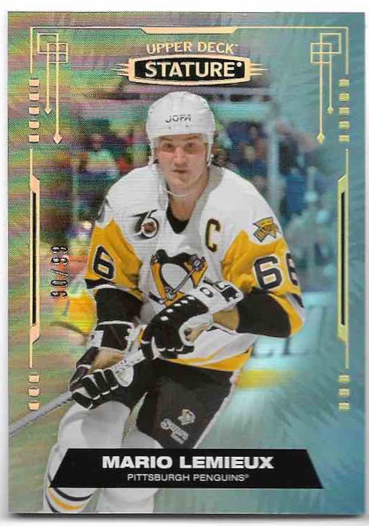 Photo Variation MARIO LEMIEUX 21-22 UD Stature /99