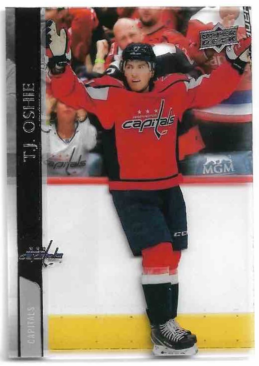 Clear Cut T.J. OSHIE 20-21 UD Series 1