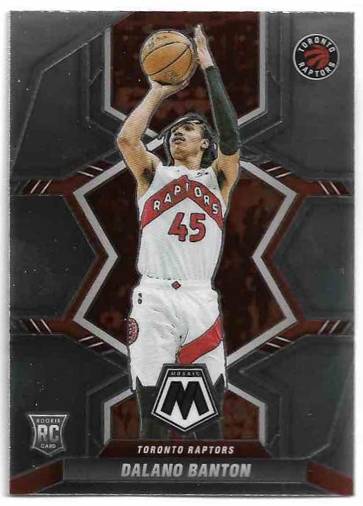 Rookie DALANO BANTON 21-22 Panini Mosaic Basketball