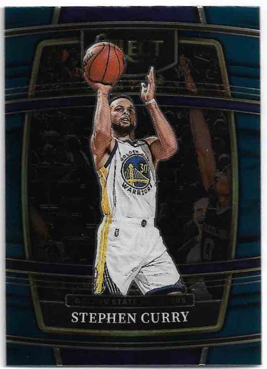 Blue Concourse STEPHEN CURRY 21-22 Panini Select Basketball