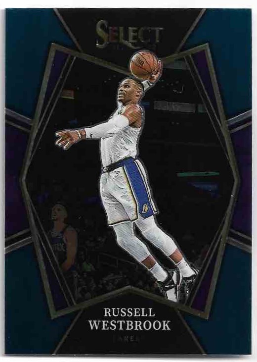 Blue Premier Level RUSSELL WESTBROOK 21-22 Panini Select Basketball