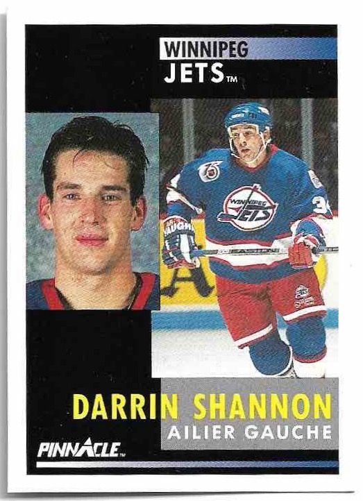 DARRIN SHANNON 91-92 Pinnacle French