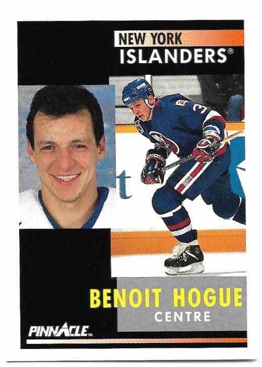 BENOIT HOGUE 91-92 Pinnacle French