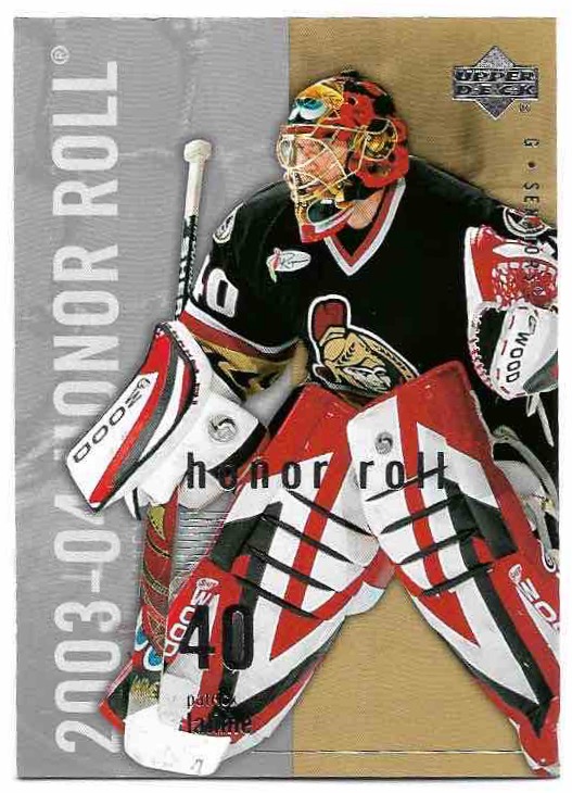PATRICK LALIME 03-04 UD Honor Roll