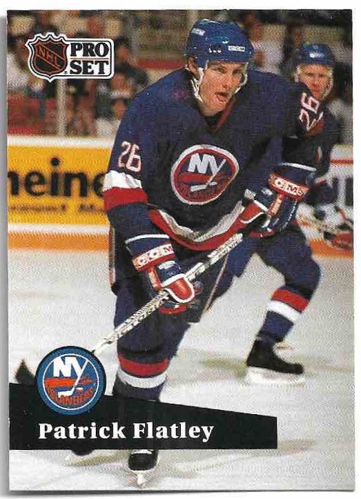 PATRICK FLATLEY 91-92 Pro Set