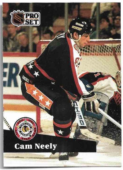 All-Star CAM NEELY 91-92 Pro Set (lehce horší levá hrana)