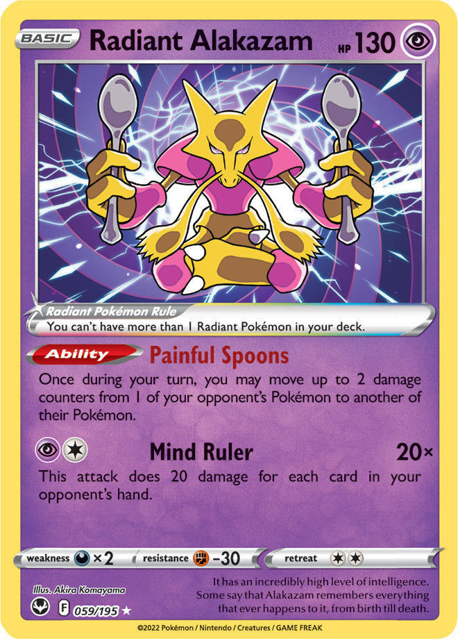 Foil RADIANT ALAKAZAM