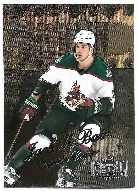 Rookie 98-99 Retro JACK MCBAIN 22-23 UD Metal Universe