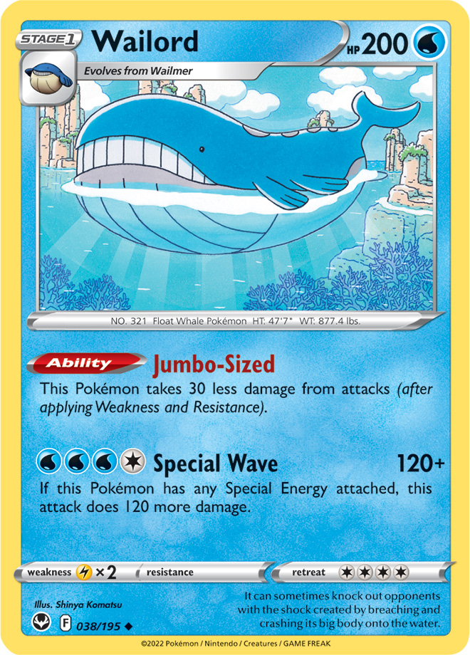 Reverse Holo -  WAILORD