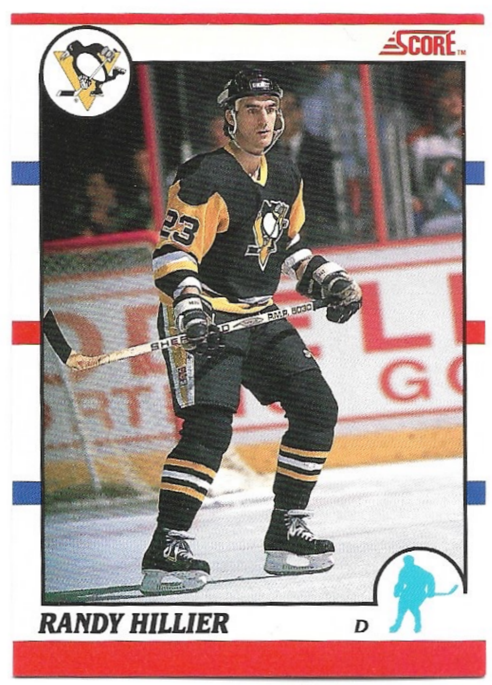 RANDY HILLIER 90-91 Score Bilingual