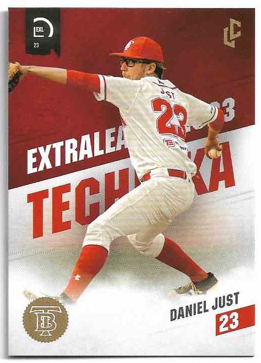 DANIEL JUST 2023 Legendary Cards CZE Baseball Extraleague