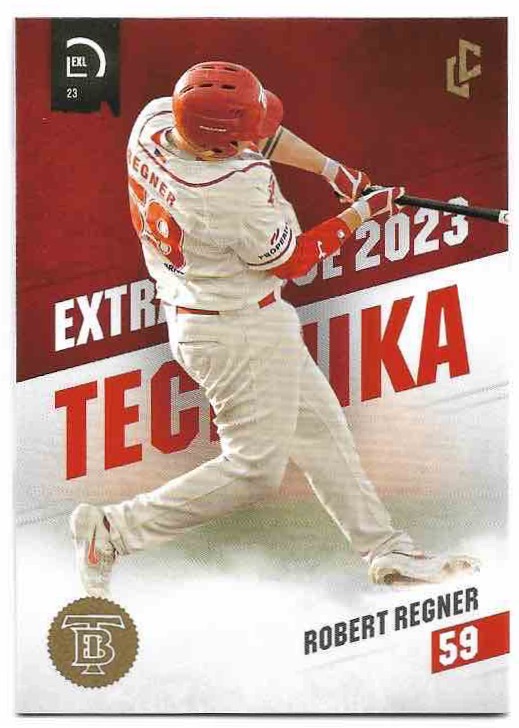 ROBERT REGNER 2023 Legendary Cards CZE Baseball Extraleague