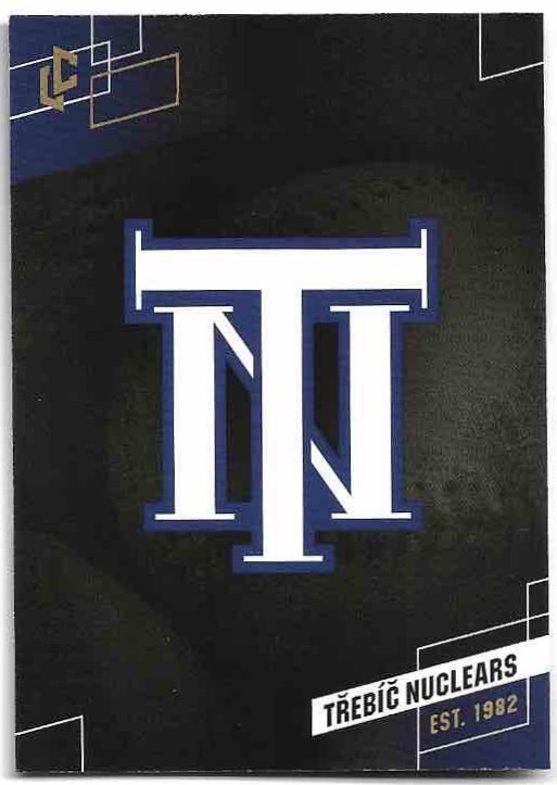 Logo TŘEBÍČ NUCLEARS 2023 Legendary Cards CZE Baseball Extraleague