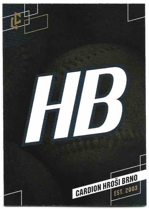 Logo HROŠI BRNO 2023 Legendary Cards CZE Baseball Extraleague