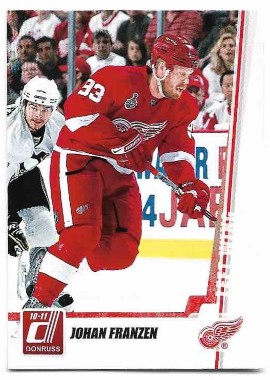 JOHAN FRANZEN 10-11 Panini Donruss Hockey