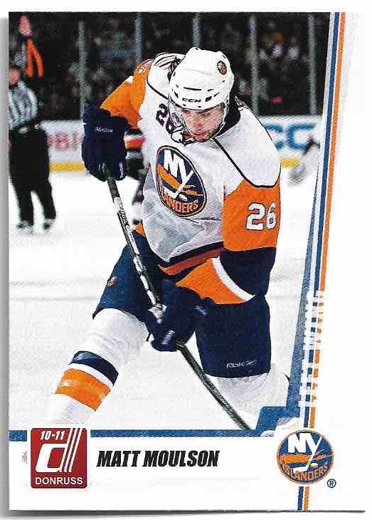 MATT MOULSON 10-11 Panini Donruss Hockey