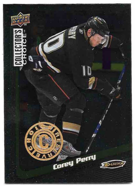 Prime Choice Reserve COREY PERRY 09-10 UD Collector's Choice