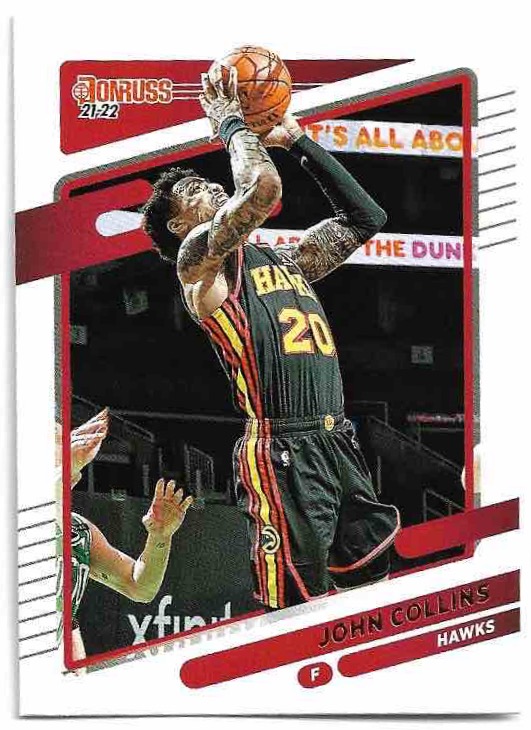 JOHN COLLINS 21-22 Panini Donruss Basketball
