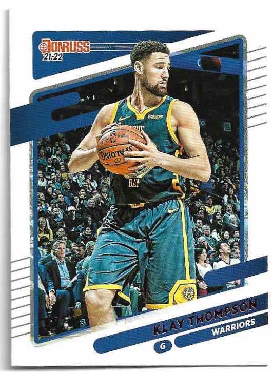 KLAY THOMPSON 21-22 Panini Donruss Basketball