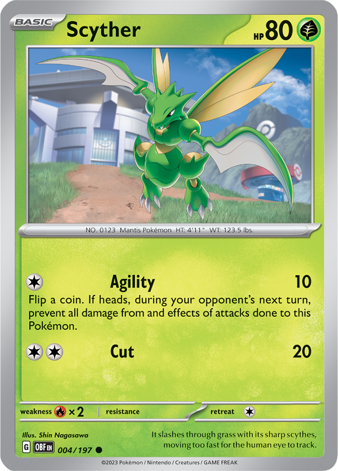 Reverse Holo -  SCYTHER