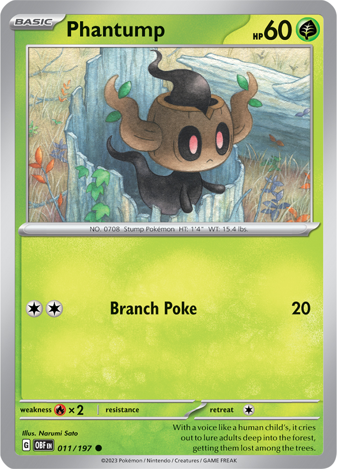 Reverse Holo -  PHANTUMP