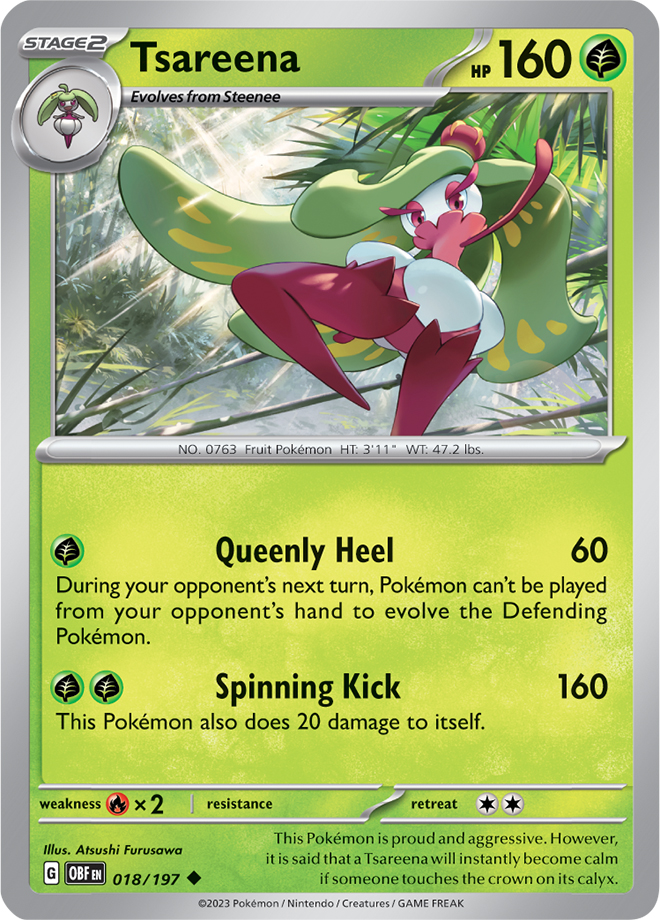 Reverse Holo -  TSAREENA