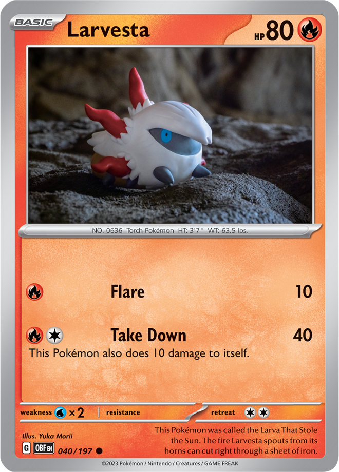 Reverse Holo -  LARVESTA
