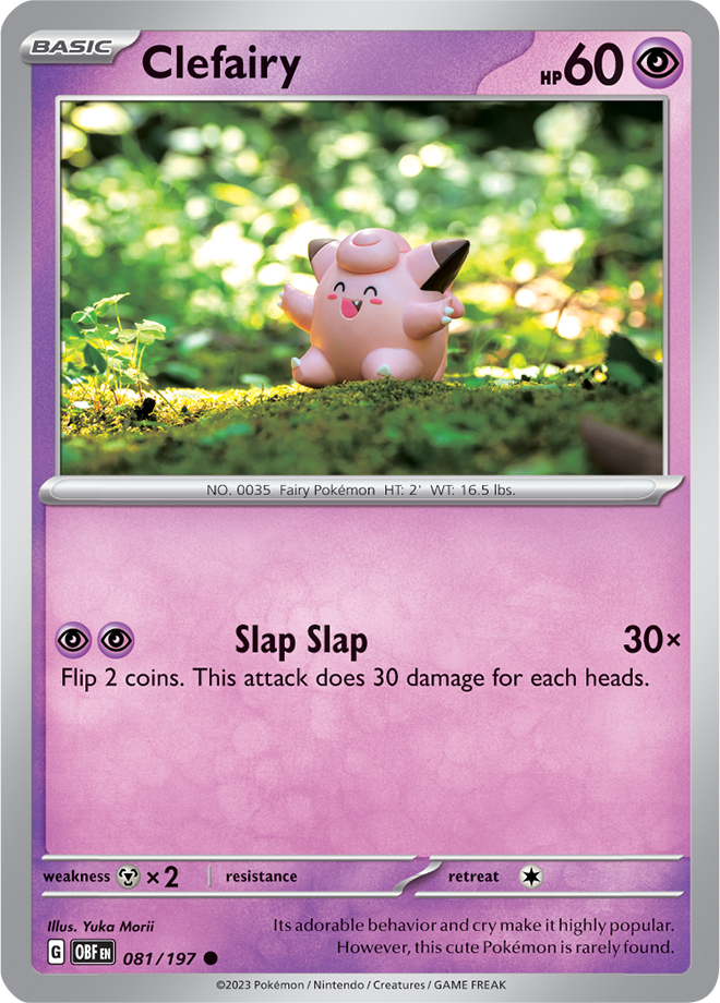Reverse Holo -  CLEFAIRY