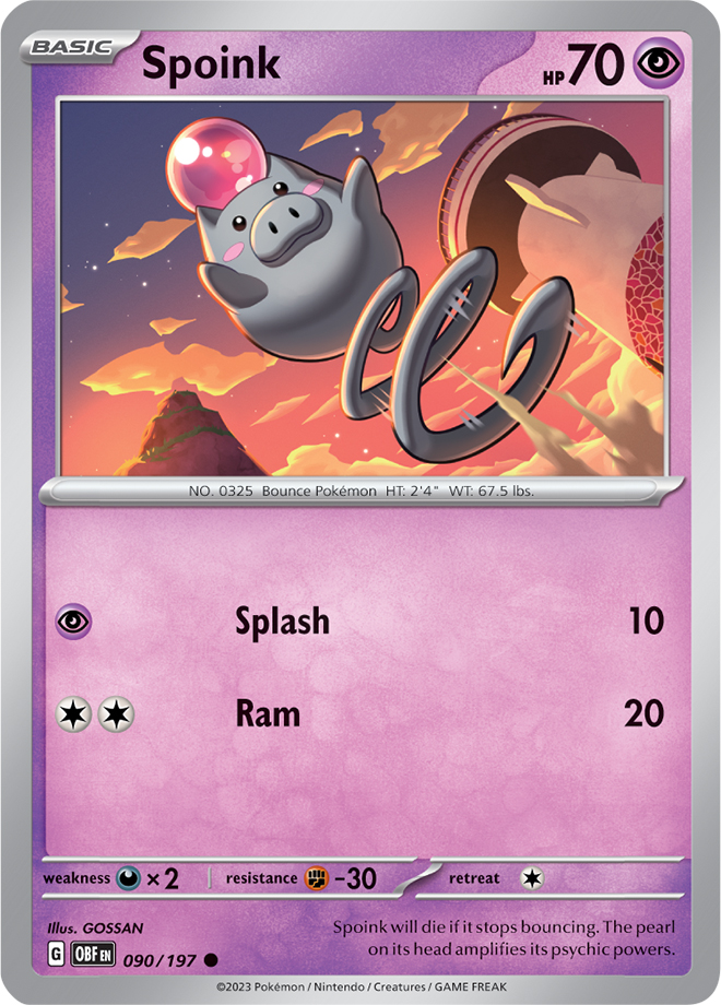 Reverse Holo -  SPOINK