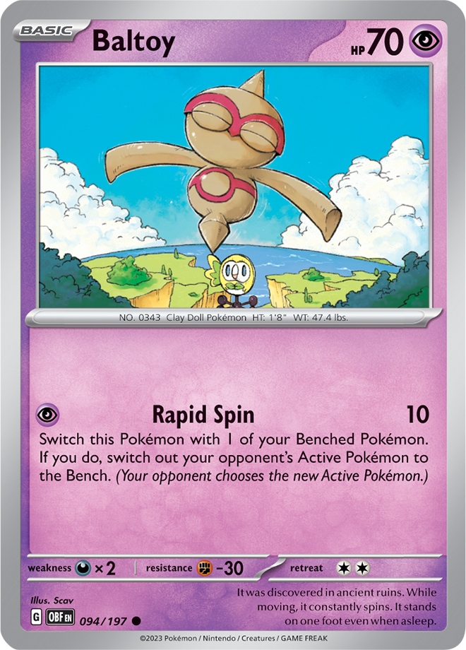 Reverse Holo -  BALTOY