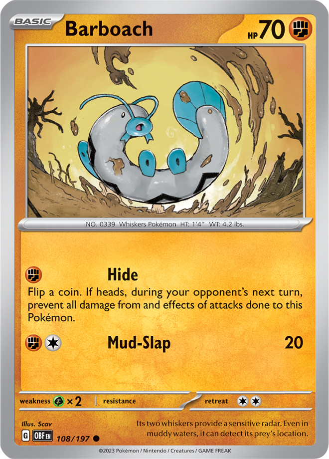 Reverse Holo -  BARBOACH