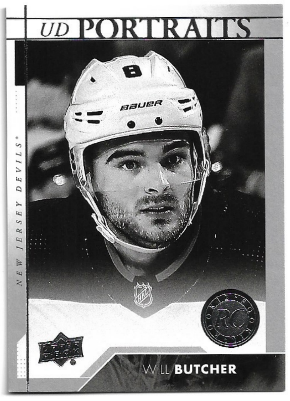 Rookie UD Portraits WILL BUTCHER 17-18 UD Series 2
