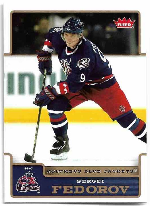 SERGEI FEDOROV 06-07 Fleer Hockey