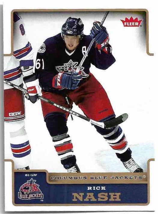 RICK NASH 06-07 Fleer Hockey