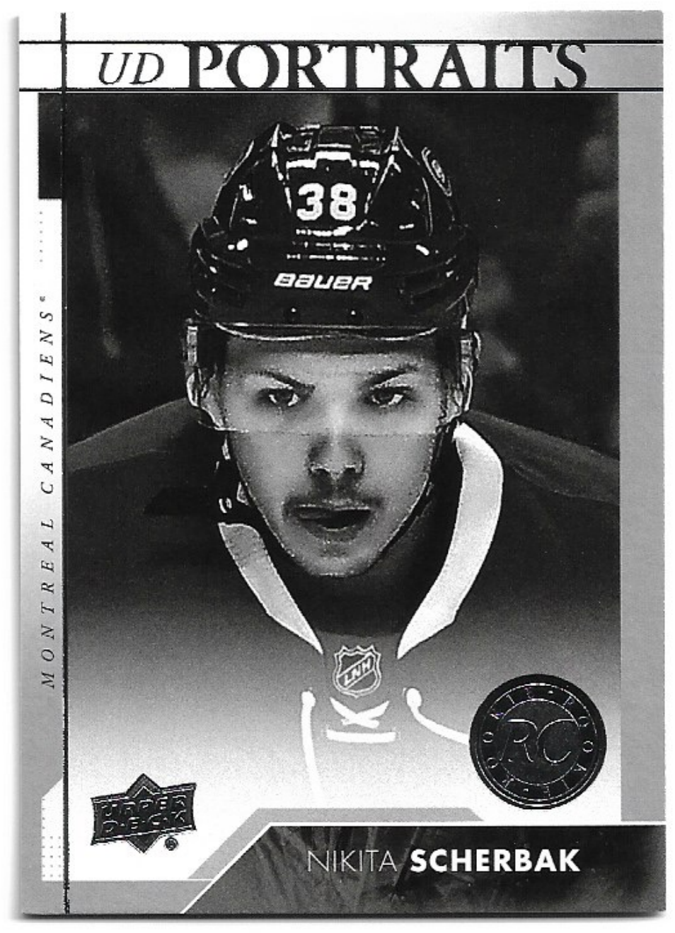 Rookie UD Portraits NIKITA SCHERBAK 17-18 UD Series 2