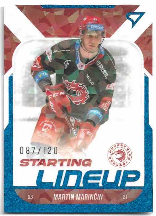 1st Period Starting Lineup MARTIN MARINČIN 22-23 SportZoo ELH Serie 2 /120