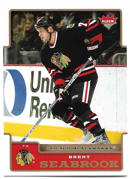 BRENT SEABROOK 06-07 Fleer Hockey