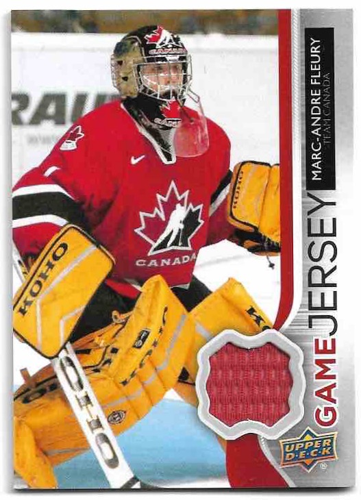 Game Jersey MARC-ANDRE FLEURY 14-15 UD Series 1