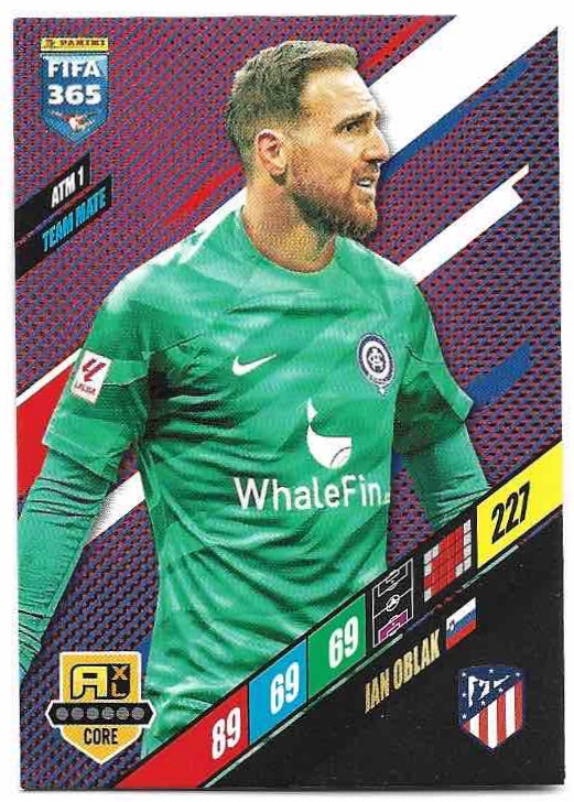 JAN OBLAK 2024 Panini FIFA 365